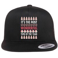 Christmas Tree Cake It’s The Most Wonderful Time Of The Year Flatbill Hat