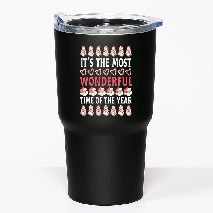 Christmas Tree Cake It’s The Most Wonderful Time Of The Year Tumbler