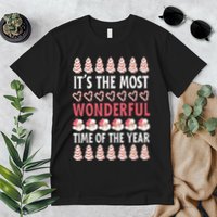 Christmas Tree Cake It’s The Most Wonderful Time Of The Year Premium T-Shirt