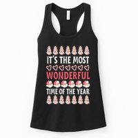 Christmas Tree Cake It’s The Most Wonderful Time Of The Year Womens Tank Top