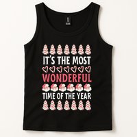 Christmas Tree Cake It’s The Most Wonderful Time Of The Year Tank Top