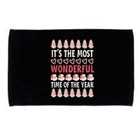 Christmas Tree Cake It’s The Most Wonderful Time Of The Year Microfiber Hand Towel