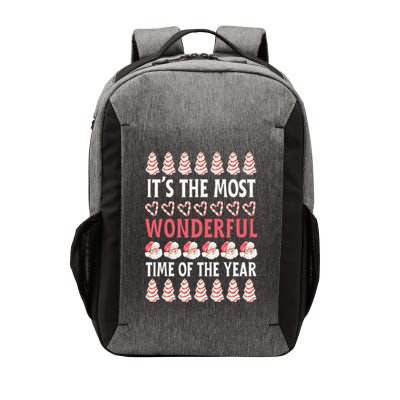 Christmas Tree Cake It’s The Most Wonderful Time Of The Year Vector Backpack