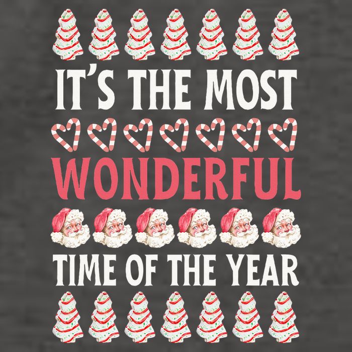 Christmas Tree Cake It’s The Most Wonderful Time Of The Year Vector Backpack