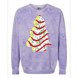 Christmas Tree Cookie Holiday Colorblast Crewneck Sweatshirt