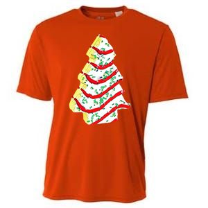 Christmas Tree Cookie Holiday Cooling Performance Crew T-Shirt