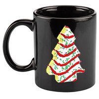 Christmas Tree Cookie Holiday 11oz C Handle Ceramic Mug