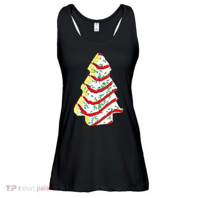 Christmas Tree Cookie Holiday Ladies Essential Flowy Tank