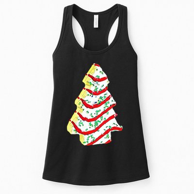 Christmas Tree Cookie Holiday Womens Tank Top