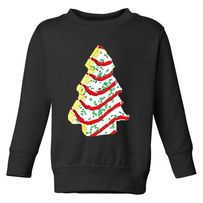 Christmas Tree Cookie Holiday Toddler Sweatshirt