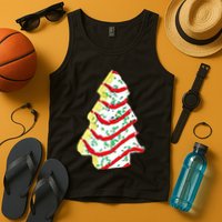 Christmas Tree Cookie Holiday Tank Top
