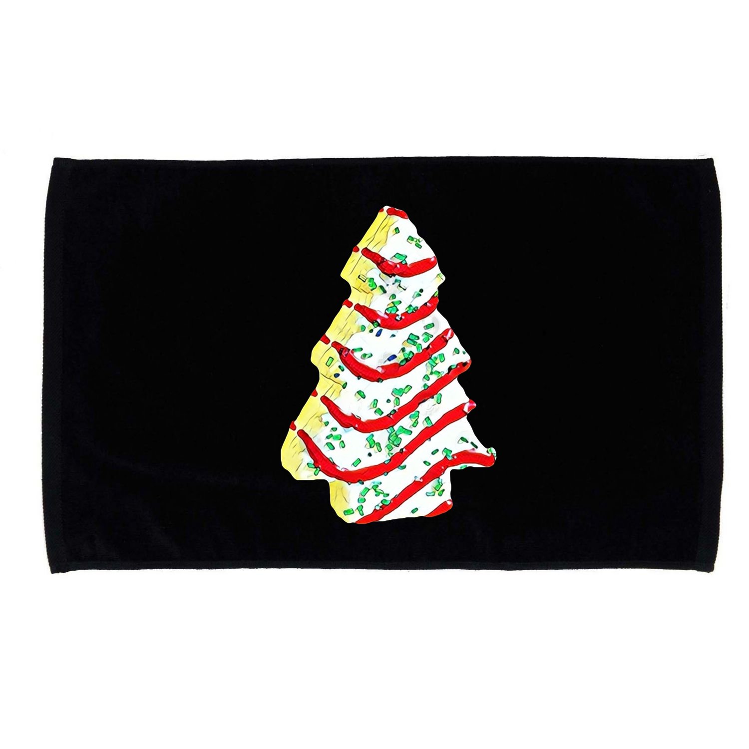 Christmas Tree Cookie Holiday Microfiber Hand Towel