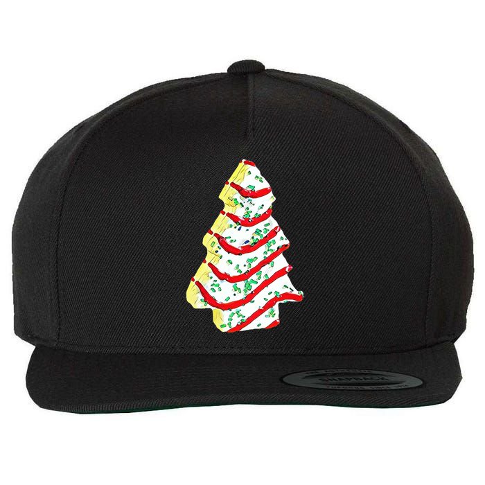 Christmas Tree Cookie Holiday Wool Snapback Cap