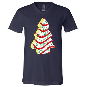 Christmas Tree Cookie Holiday V-Neck T-Shirt