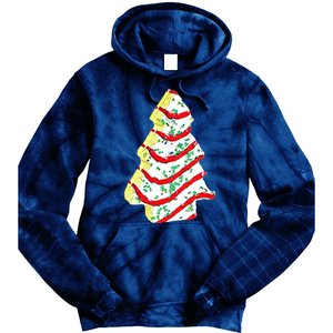 Christmas Tree Cookie Holiday Tie Dye Hoodie