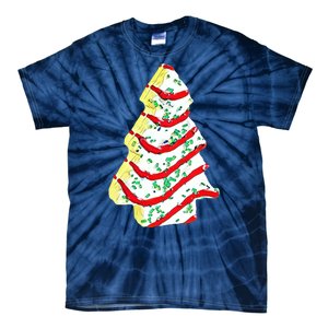 Christmas Tree Cookie Holiday Tie-Dye T-Shirt