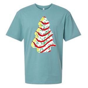 Christmas Tree Cookie Holiday Sueded Cloud Jersey T-Shirt