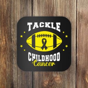 Childhood Tackle Childhood Cancer Awareness Football Gold Coaster