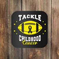 Childhood Tackle Childhood Cancer Awareness Football Gold Coaster