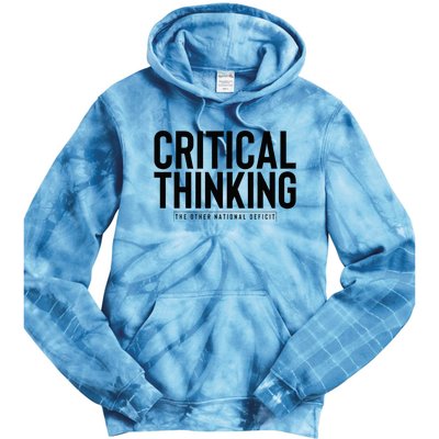 Critical Thinking Tie Dye Hoodie