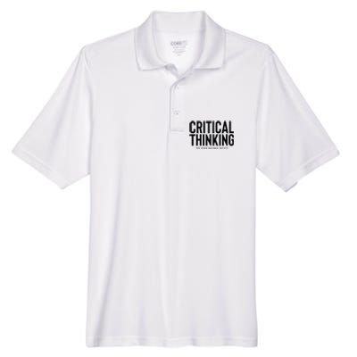 Critical Thinking Men's Origin Performance Piqué Polo