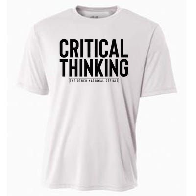 Critical Thinking Cooling Performance Crew T-Shirt