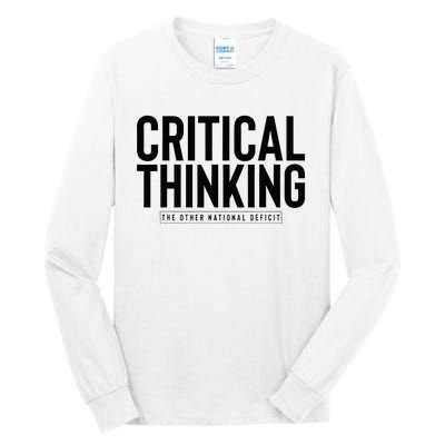 Critical Thinking Tall Long Sleeve T-Shirt