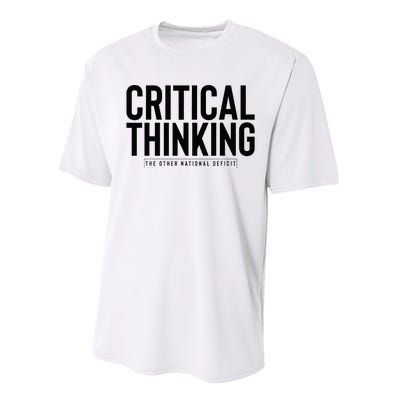 Critical Thinking Performance Sprint T-Shirt