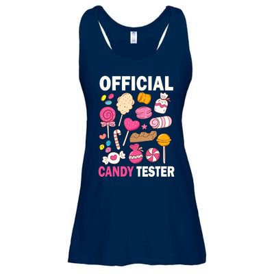 Candy Tester Cool Candy Lollipop Halloween Sweet Ladies Essential Flowy Tank