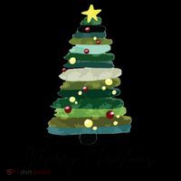 Christmas Trees 7-Panel Snapback Hat