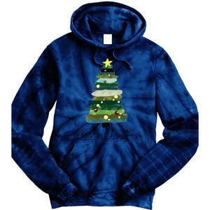 Christmas Trees Tie Dye Hoodie