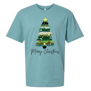 Christmas Trees Sueded Cloud Jersey T-Shirt