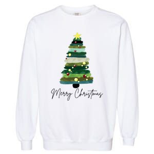 Christmas Trees Garment-Dyed Sweatshirt