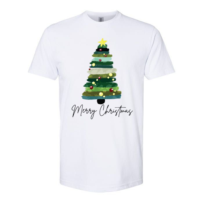 Christmas Trees Softstyle CVC T-Shirt