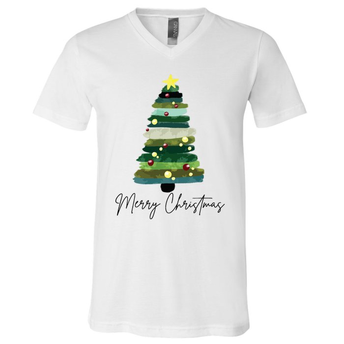 Christmas Trees V-Neck T-Shirt