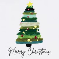 Christmas Trees Button