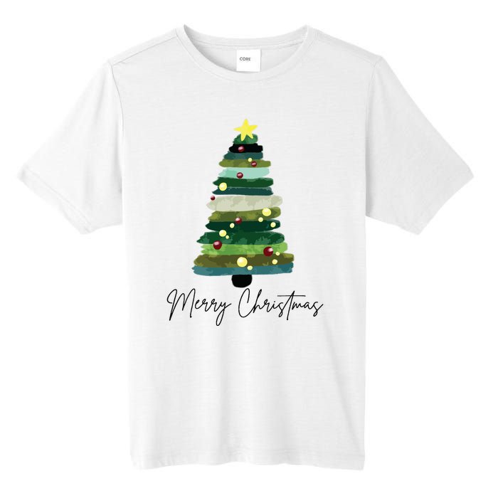 Christmas Trees Tall Fusion ChromaSoft Performance T-Shirt