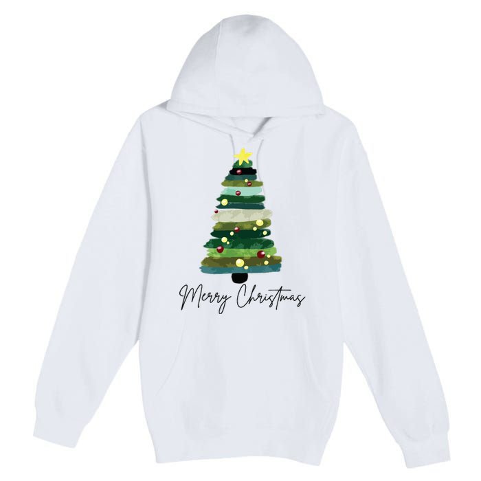 Christmas Trees Premium Pullover Hoodie