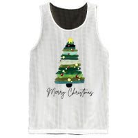 Christmas Trees Mesh Reversible Basketball Jersey Tank