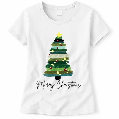 Christmas Trees Womens T-Shirt