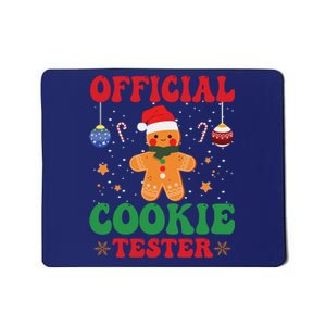 Cookie Tester Cute Gingerbread Christmas Baking Mousepad