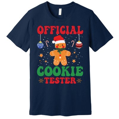 Cookie Tester Cute Gingerbread Christmas Baking Premium T-Shirt