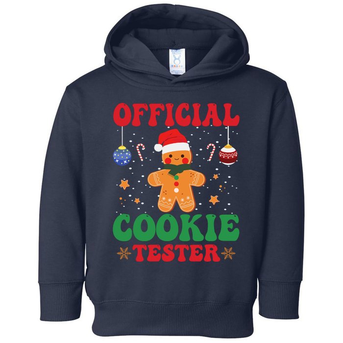 Cookie Tester Cute Gingerbread Christmas Baking Toddler Hoodie