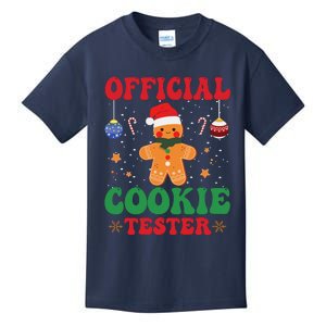 Cookie Tester Cute Gingerbread Christmas Baking Kids T-Shirt