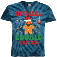 Cookie Tester Cute Gingerbread Christmas Baking Kids Tie-Dye T-Shirt