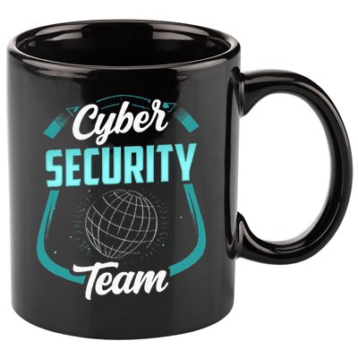Cybersecurity Team Cyber Security Hacking Hack Hacker 11oz C Handle Ceramic Mug