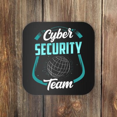 Cybersecurity Team Cyber Security Hacking Hack Hacker Coaster