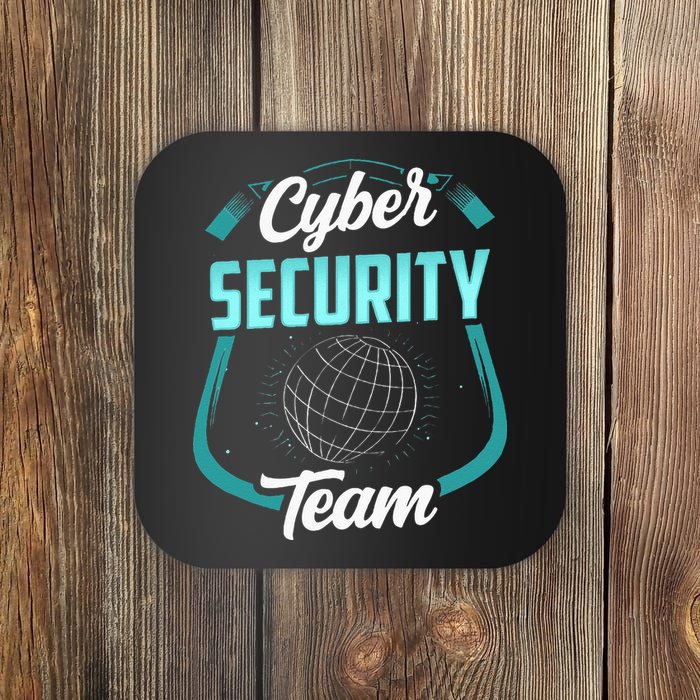 Cybersecurity Team Cyber Security Hacking Hack Hacker Coaster