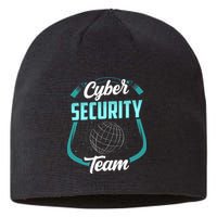 Cybersecurity Team Cyber Security Hacking Hack Hacker Sustainable Beanie