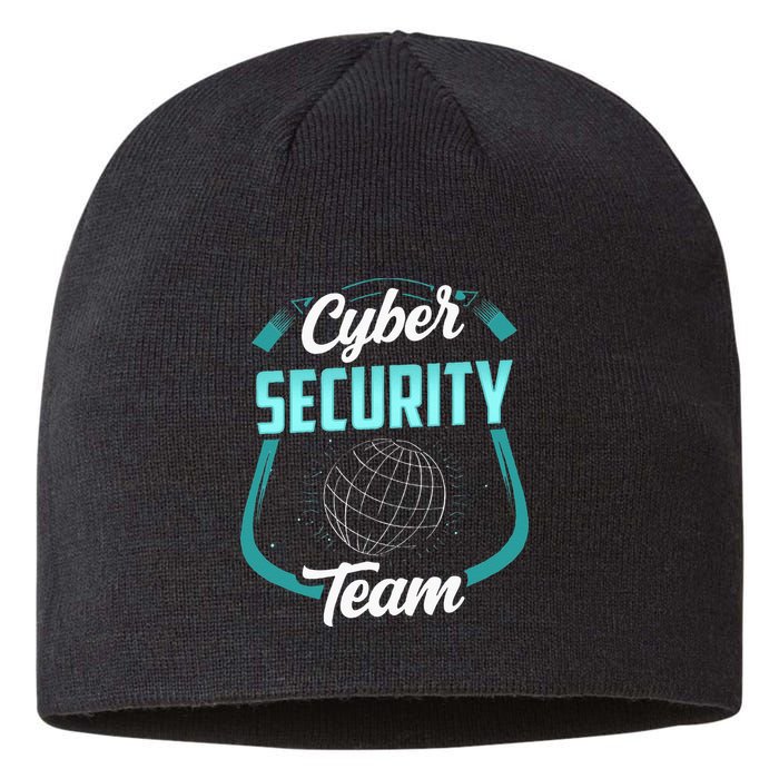 Cybersecurity Team Cyber Security Hacking Hack Hacker Sustainable Beanie